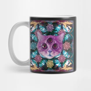 Psychic Cat sees into the dream land Mug